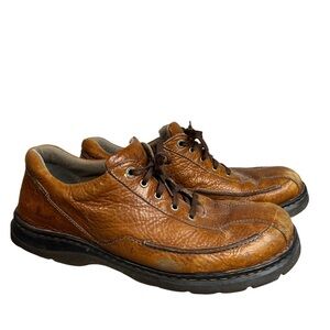 Doc Dr. Martens Men’s US Size 13 Brown Leather Lace-Up Oxfords Shoes